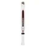 Bullpadel Hack Advance 2026 Padelschlaeger Seitenansicht mit HACK Schriftzug und 38 mm Rahmenprofil