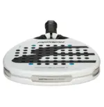 Bullpadel Vertex 05 2026 Padelschlaeger Diamantkopf von oben mit weiss-schwarzer Oberflaeche