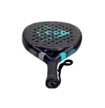 Dunlop Galactica Team 2026 Padelschlaeger Draufsicht auf Schlagflaeche mit Control Holes Lochmuster