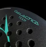Dunlop Galactica Team 2026 Control Holes Nahaufnahme mit diagonaler Lochanordnung