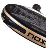 Nox AT10 Genius 18K Alum 2026 Padelschlaeger schwarze Weight Balance Gewichte +2 mit Dual Spin Textur