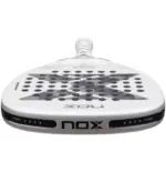 Nox AT10 Genius Attack 12K Alum Xtrem 2026 Padelschlaeger Diamantkopf von oben mit Dual Spin Oberflaeche