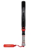 Nox ML10 Ventus Control 3K 2026 Padelschlaeger Seitenansicht mit grau-schwarzem Rahmenprofil