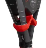 Nox ML10 Ventus Control 3K 2026 Padelschlaeger Pulse System Daempfer am Griffansatz mit rotem Rahmen