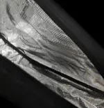 Dunlop Club 2PC Padeltasche Schwarz Innenfutter mit silbernem Thermofutter fuer Temperaturschutz