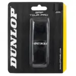 Dunlop Grip Tour Pro Basisgrip Schwarz in Blisterverpackung mit Dunlop Branding und Extra Comfort