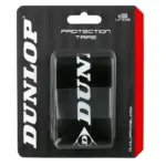 Dunlop Protection Tape Schwarz 3er-Pack in Blisterverpackung mit roter Akzentlinie und Dunlop Branding