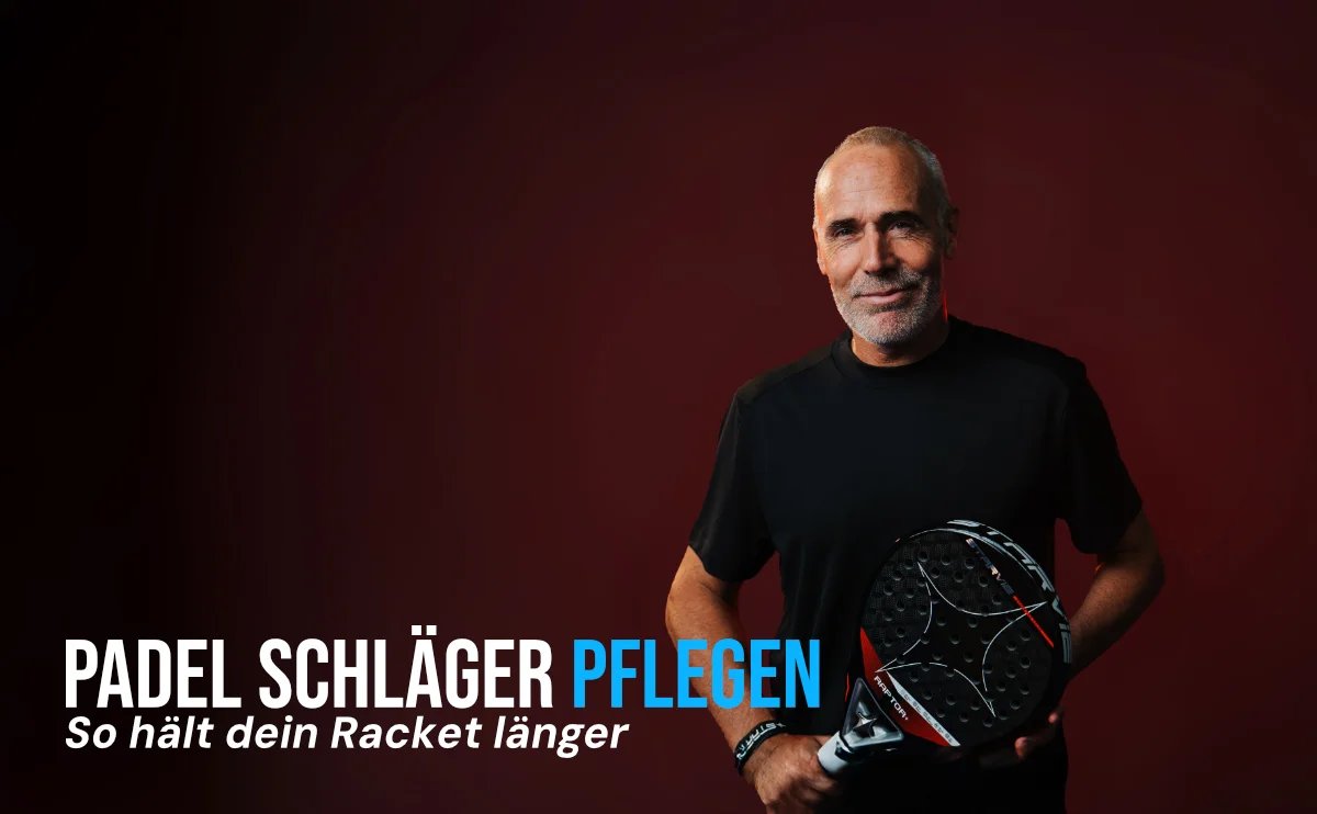 Padel Schläger pflegen - Schläger mit Overgrip und Protector-Tape