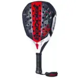 Babolat Technical Viper Soft 3.0 Rückansicht - Carbon-Rahmen mit sichtbarem Babolat-Logo und Dynamic-Stability-System-Herzbereich