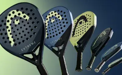 Die HEAD Extreme Serie 2026 mit den Modellen Pro, Motion und Team nebeneinander